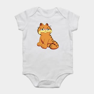 Goofy Garfield (90s Nostalgia Version) Baby Bodysuit